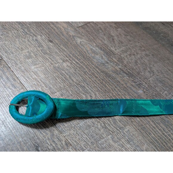 Vintage 60s Brocade Blue & Green Cropped Jacket, Formal Event Outfit - Picture 10 of 10